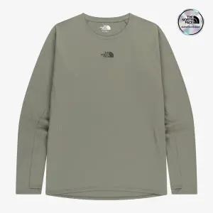 [노스페이스] [노스페이스 공식] NT7TR55L 화이트라벨 스텝업 긴팔 라운드티 LIGHT KHAKI