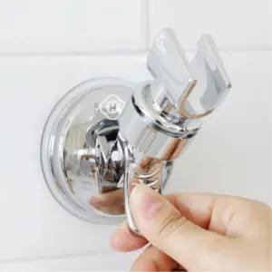 무타공 실리콘 진공흡착 샤워기 홀더 간편한설치 걸이 행거 욕실소품 거치대