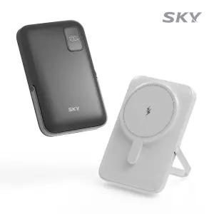 [안터져요]스카이 필 반고체 맥세이프 고속 1만 보조배터리