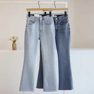 [잇수다] 카네즈 컷팅 히든밴딩 부츠컷 스판 데님 팬츠 (S-XL)