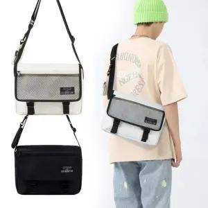 모아락 스토어 메쉬 포켓 포인트 남성 여성 학생 캐주얼 메신저백 크로스백 남자 데일리 천크로스백 미니