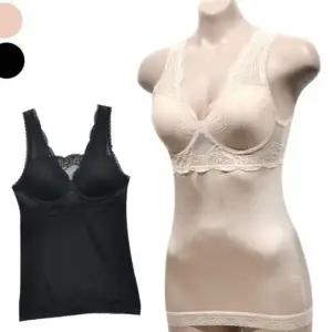 (이지핏) 가볍고 편안한 착용감 레이스 인견 브라런닝