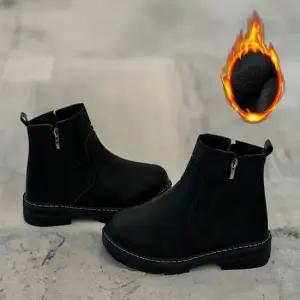 남자 사이드 지퍼 신고 벗기 편한 겨울 첼시 털부츠 롱부츠 모카신 삭스부츠 방한부츠