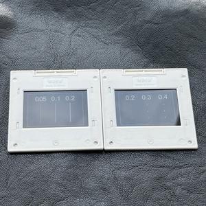 카메라 렌즈 5PCS 50X50mm 간섭 회절 격자 세트 단일 이중 삼중 슬릿 원형 구멍 그리드 광학 실험 장비