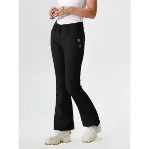 [하프클럽/까스텔바작]여성 골프 바지 2단 하이웨스트 부츠컷 블랙_BGBMPT602BK