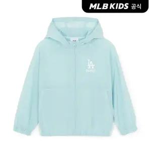 [MLB키즈](공식)26SS 스트릿 메가 립스탑 초경량 바람막이 LA (L.Aqua blue) 7AWJB0363-07ABL
