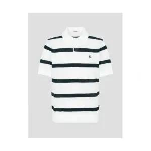 빈폴 BEANPOLE MEN 볼드 스트라이프 칼라넥 니트 화이트 (BC5451C421) BC5451C421