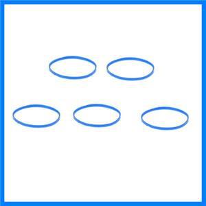 슈어 RK320 베타 56 57A 마이크 그릴용 고무 블루 링, 표준 볼리믹 팩