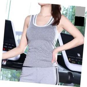 여자트레이닝 여자민소매나시요가복 KJN-S49