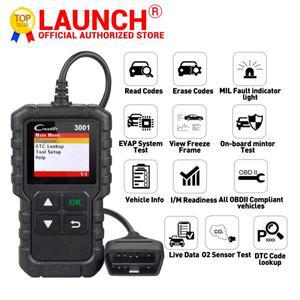 Launch x431 creader 3001OBD2 스캐너 제공하다 obdii/eobd 완전한 기능 cr3001 진단 도구 PK elm327 코드