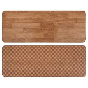 국산 우드 주방 싱크대 씽크대 PVC 양면 발 매트 대