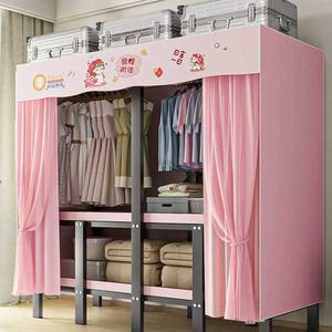 조립식 철제옷장 스탠드 앵글 시스템행거 무볼트 커튼 이동식 비키니 스테인레스 프런트 수납