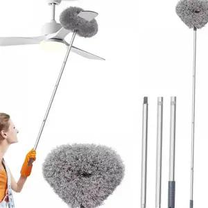 3단 천장 청소 솔 브러쉬 실링팬 청소 먼지 제거 틈새