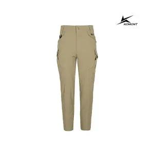 [아웃도어스/코몽트]남성 빅포켓 허리밴딩 카고 팬츠 베이지