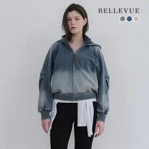 [BELLEVUE] 벨뷰 26SS 워시드 스? 후드집업