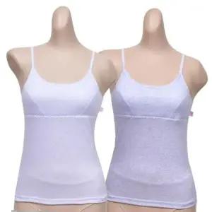 은은한 하트패턴 심플 데일리 주니어 끈 브라런닝