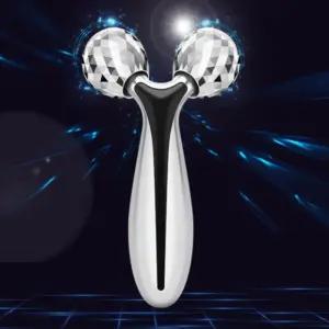 얼굴 마사지 기구 페이스롤러 프리미엄3d 괄사 니들