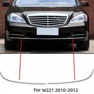 TD-1Pair 앞 범퍼 외부 몰딩 트림 2218850221 mercedes 호환 benz 호환 S W221 S350 2010-2013