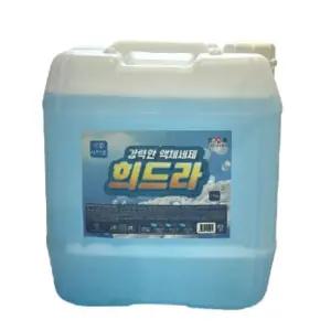 업소용 자영업자 액체세제 20kg 벌크 드럼 일반 세탁세제 리필