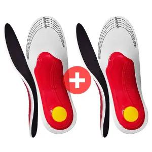 1+1 더나은 3중구조 기능성 아치 깔창 알프스 레드 eva 쿠션 형