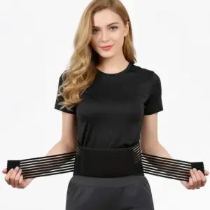 고  복대 이중압박     허리벨트 보호대 지지대 하이셀 잠금 복부