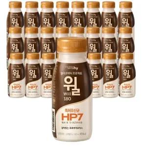 hy 한국야쿠르트 헬리코박터 프로젝트 윌 요거트 180ml (25입)
