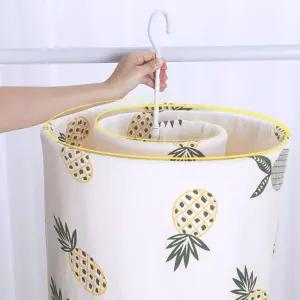 공간활용 튼튼한 나선형 접이식 이불 옷 빨래 건조대 공간활용