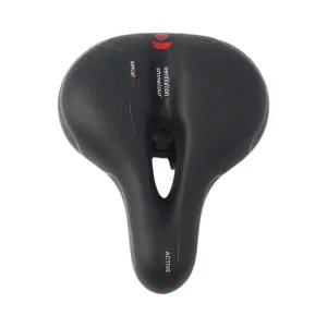 쿠션 자전거 안장 (레드) DK03 MTB 통증완화 메모리폼 무통증 레일 용품 전립선보호 산악