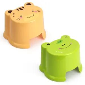 고양이 개구리 캐릭터 욕실의자 낮은의자 (대) 욕실의자 낮은의자