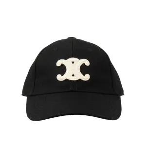 [로로모다] 셀린느 트리옹프 베이스볼 블랙 남성 모자 / AA06FD038-38NO