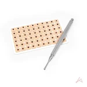 귀 혈자리 패치 60p 지압봉 436772 귀 지압 패치 귀자극 이침 귀혈자리 이혈 귀반사요법 스티커