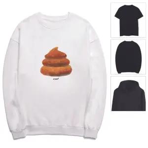 똥그림 티셔츠 남성 여성 맨투맨 후드티 반팔티 여름반팔티 박스반팔티 오버핏반팔티 레이어드 티셔츠