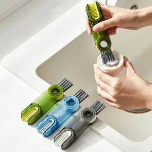 3in1 다용도 틈새 컵 세척 브러쉬 세척솔 세척브러쉬 다용도브러쉬