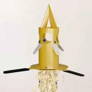 톤백 원료배출구 자루 콘형 투입구 마대 원료배출기 뚫기 곡물 분말배출장치