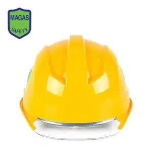 국제 안전모 신투구 자동 투명창 백색/모자/가벼운/공사장/헬멧/공사/현장/산업/작업모/고급/안전/건설