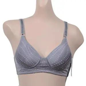 디올라 청량한 인견 몰드 B컵 브라 도트 노와이어