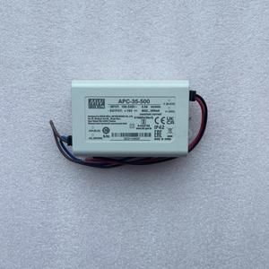 오리지널 Mean Well 35W 단일 출력 스위칭 전원 공급 장치 APC-35-350
