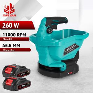 ONEVAN 6단 변속 무선 전동 비료 살포기 140 ° 마키타 18V 배터리 핀용 조정 정원 공구