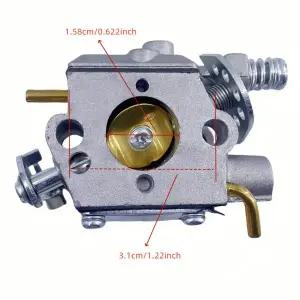 Husqvarna 체인톱 엔진용 카브레타 340s 350S 360s WT-826C 3316 W360 P350S 100057