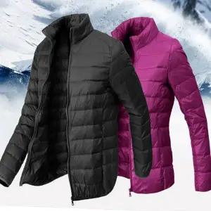 여성 경량 자켓 휴대용 아우터 오리털 여성 경량 패딩 초경량 간절기 구스다운 다운 겨울 점퍼 남성