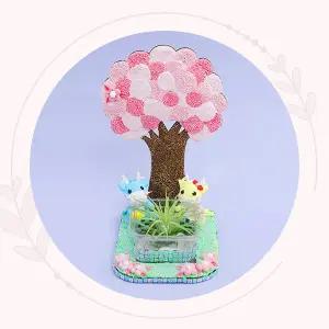 정인아트 나무데코판 (이오난사키우기) 만들기 2인set