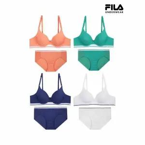 [하프클럽/휠라 언더웨어]아웃핏 영테니스 트임 브라 세트 4종 택1 (FI4BAG1452F