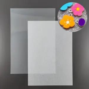 슈링클스 A4 종이 반투명 마술 종이 열수축 페이퍼 DIY 키링 만들기 공예 재료 1p