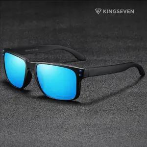 킹세븐 남성 편광 미러 선글라스 HD 레져 블루미러
