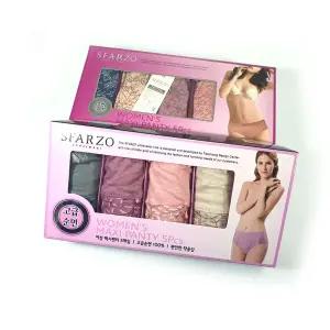 스파조 여성 팬티 맥시 순면 5종세트