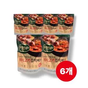CJ 비비고 돼지고기 김치찌개 460g 6개