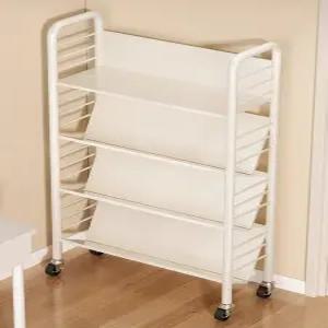 북트롤리 선반 책장 바퀴 미니 북트레일러 바퀴달린 북카트