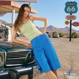 [미리주문 10 ] X요시고 26SS 버튼홀 스티치 버뮤다 팬츠