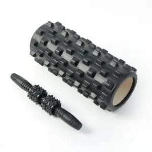 [베스트TOP100]굿힐링 마사지스틱+폼롤러 세트(33cm)홈트 지압폼롤러