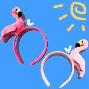 홍학 인형 동물 머리띠 생일 파티 놀이공원 생일 에버랜드 파티 놀이공원 체육대회 롯데월드